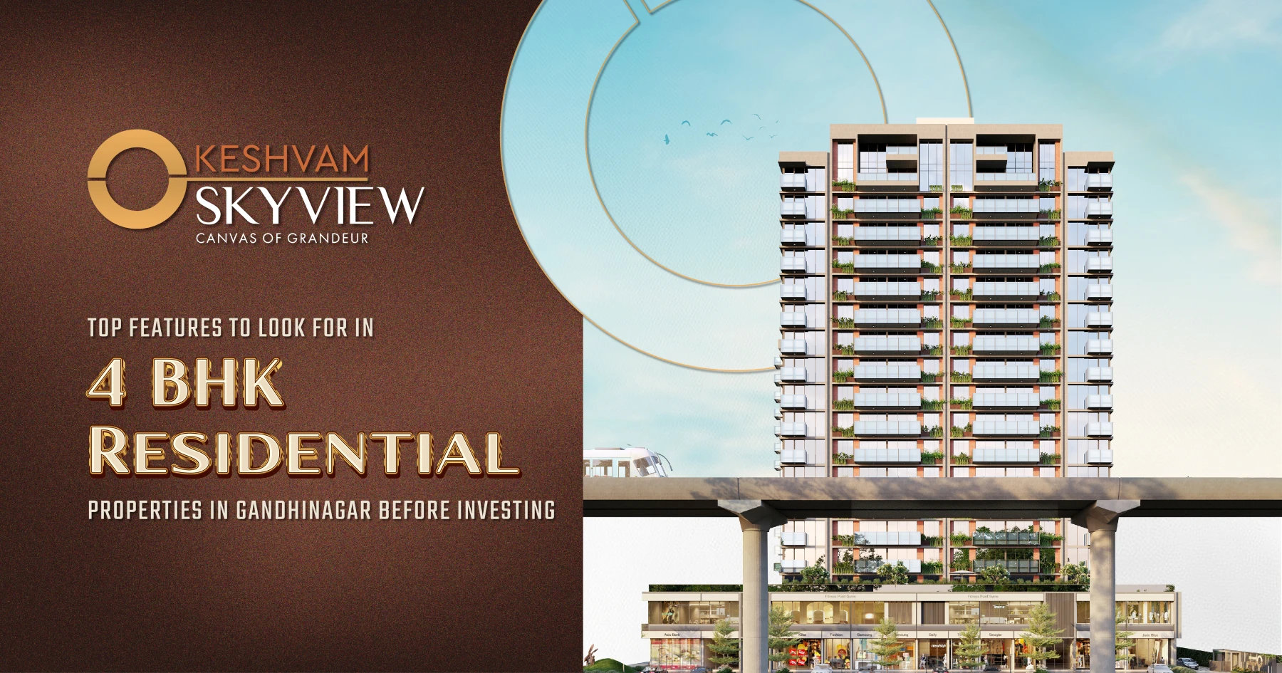 Top Features to Look for in 4 BHK Residential Properties in Gandhinagar Before Investing