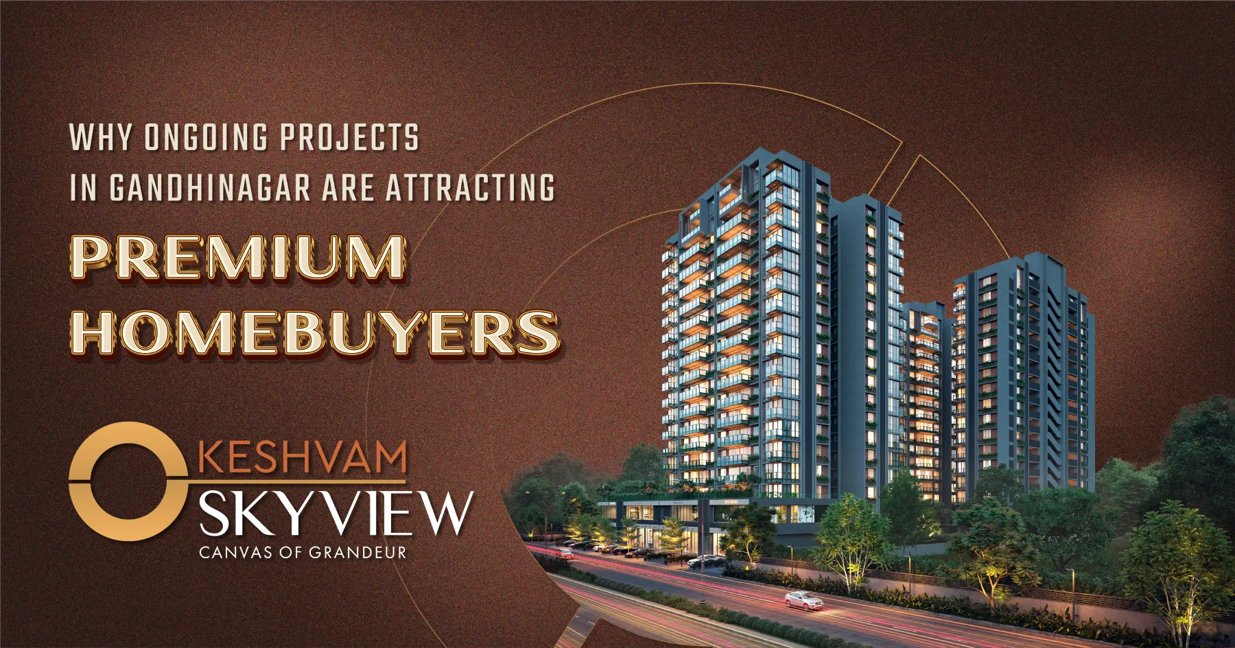Ongoing residential projects in Gandhinagar attracting premium homebuyers